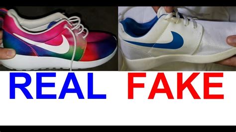 are my nike roshe fake|are real nikes real.